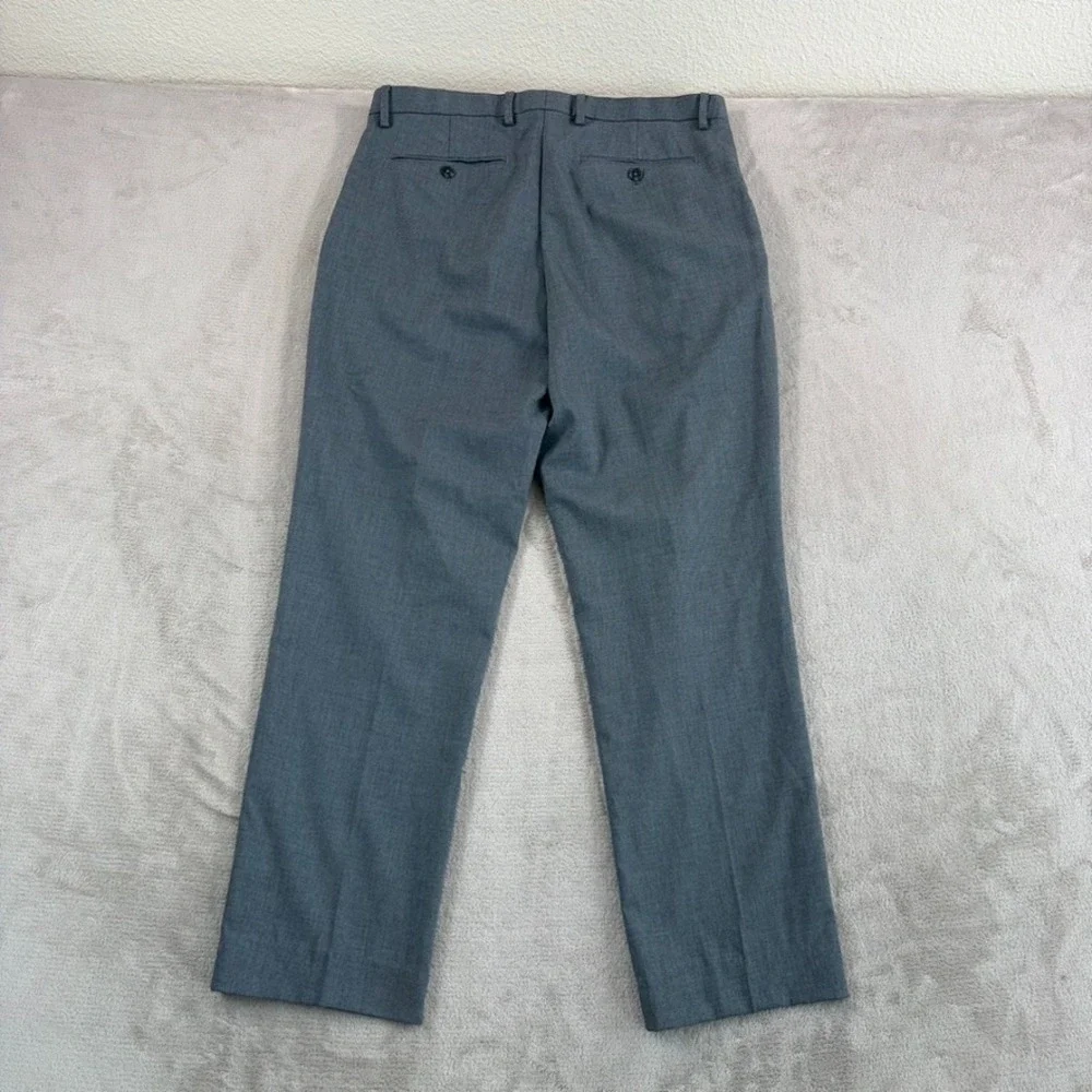 Banana Republic Slim Fit 2 Piece Suit‎ Grey Sharkskin Men 44R Pants 33x29 Office